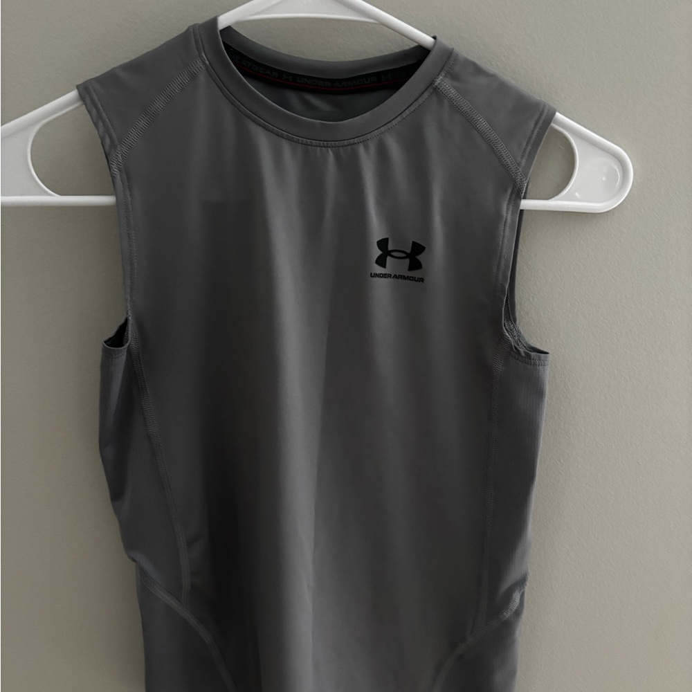 Under Armour HeatGear Gray Athletic Tank
